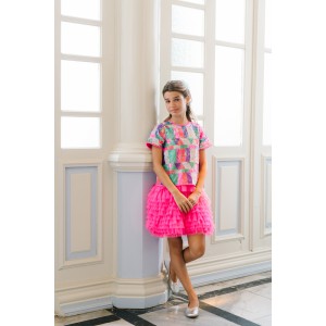 Lucy Pembe Elbise