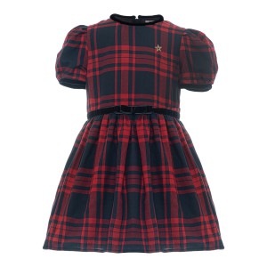 Nora Red Gingham Dress