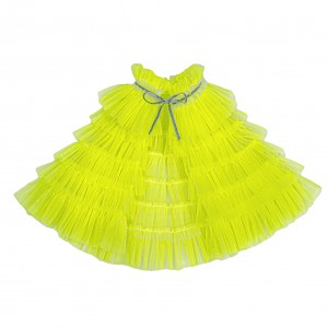 Tinker Bell Neon Sarı Pelerin