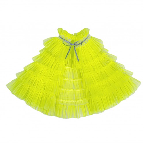 Tinker Bell Neon Sarı Pelerin