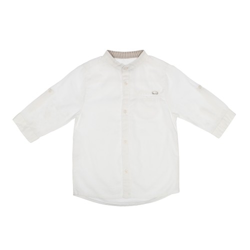 Oliver White Linen Shirt 