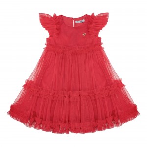 Sofia Red Tulle Dress