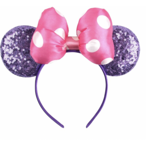 Mickey Pink Polka Dot Hairbands