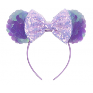 Mickey Purple Sequin Hairband