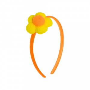Poppy Yellow and Orange Hairband