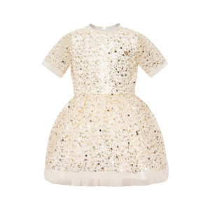 Ava Gold Elbise