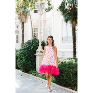 Taylor Pembe Elbise