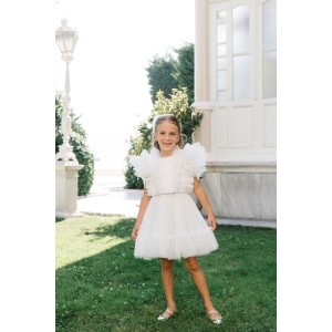 Chicca Beyaz Elbise
