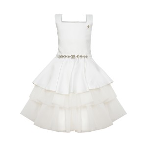 Kristal Beyaz Elbise